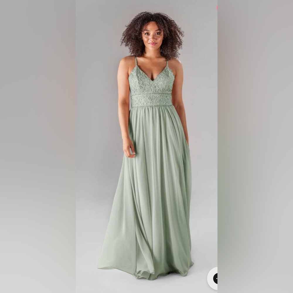 Kennedy Blue Devin Bridesmaid Dress in Sage